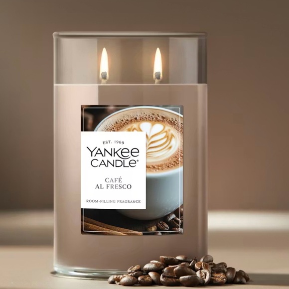 YANKEE CANDLE CAFE EL FRESCO 20 OZ NWT! - Picture 3 of 3